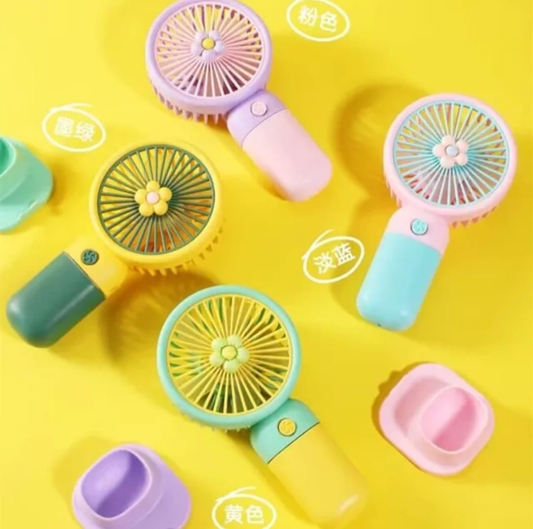 USB rechargeable mini hand fan