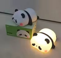 Panda silicon light lamp